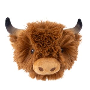 Pelota 2 en 1 Vaca Highland con Sonido